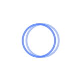 Single circle representing complete overlap